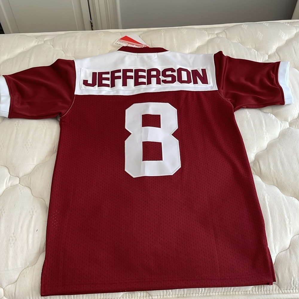 NWT Justin Jefferson high school jersey adult small - Picture 3 of 7